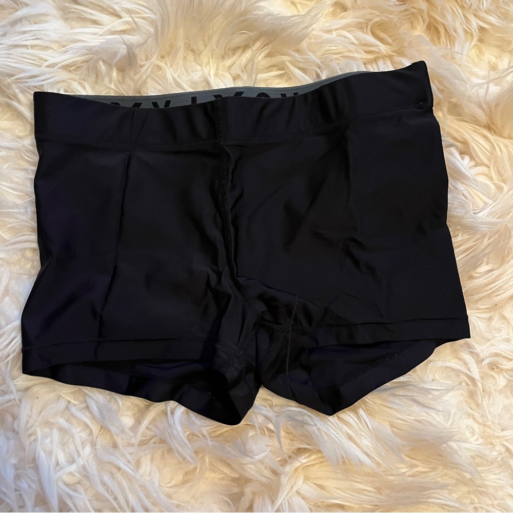 Black Roxy Surf Shorts Swimsuit Briefs